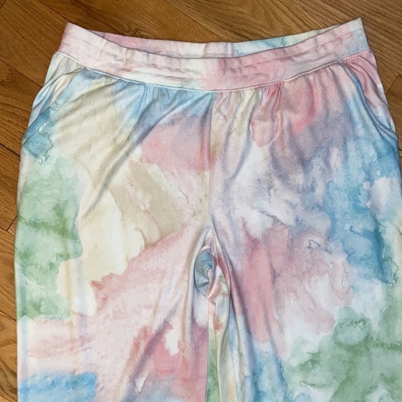 NWOT PJ Salvage Soft Knit Watercolor Lounge Pant in size XL - Picture 6 of 8